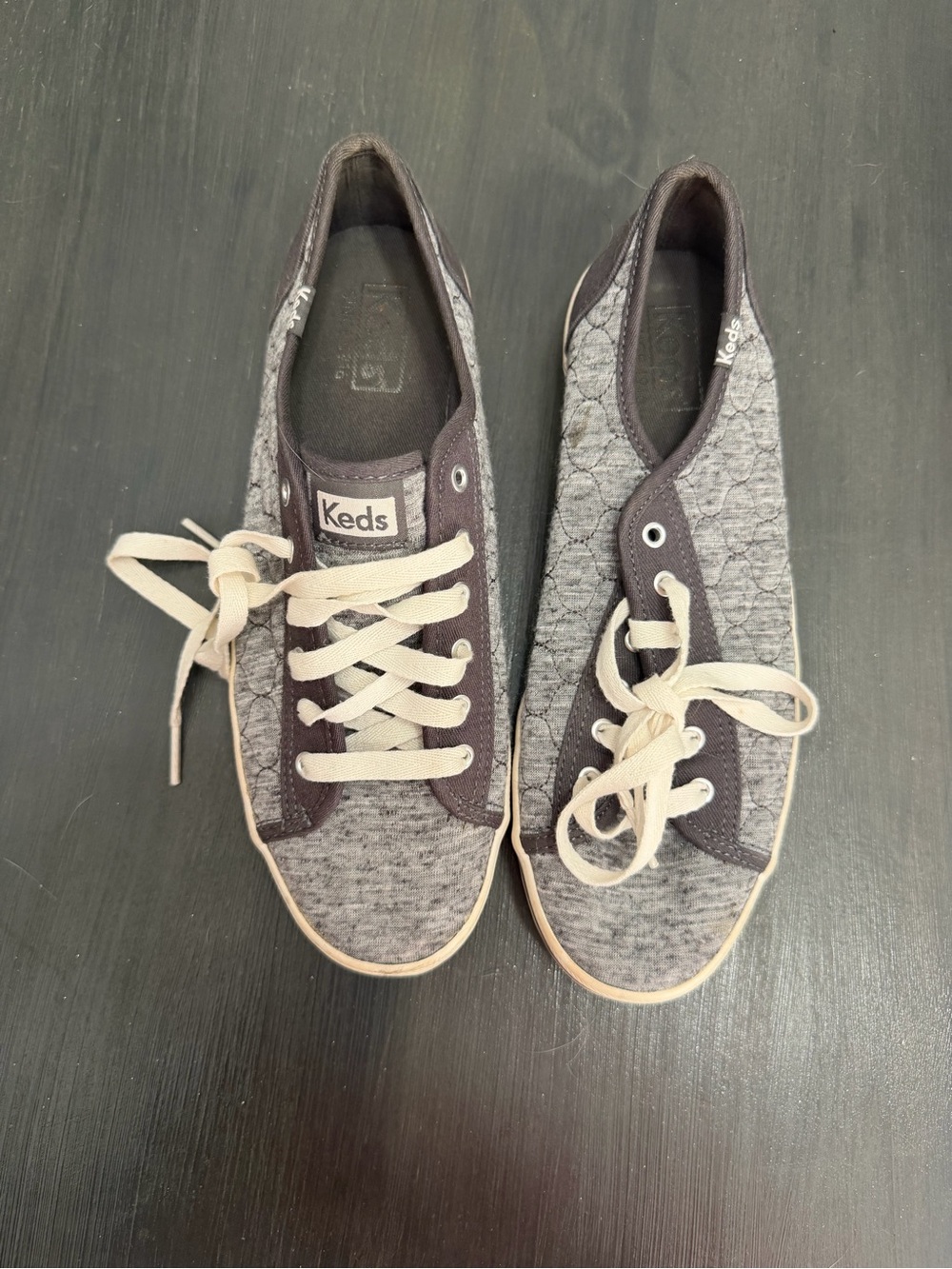 Keds Gray Heathered Sneakers Women’s 7.5